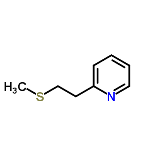 Pyridine, 2-[2-(methylthio)ethyl]- Structure,14143-85-2Structure