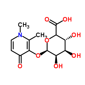 Deferiprone 3-o-beta-d-glucuronide Structure,141675-48-1Structure