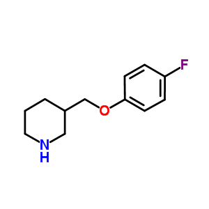 3-[(4-Fluorophenoxy)methyl]piperidine hydrochloride Structure,142220-38-0Structure