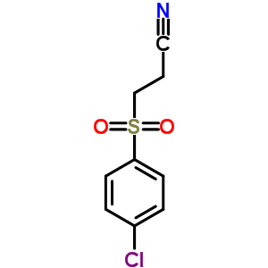 Propanenitrile,3-[(4-chlorophenyl)sulfonyl]- Structure,14223-22-4Structure