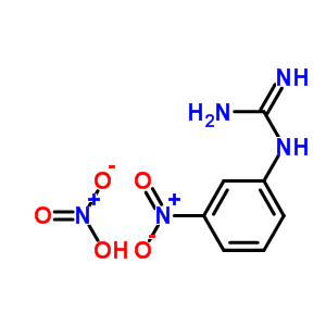 3-Nitrophenylguanidine Nitrate Structure,142992-99-2Structure