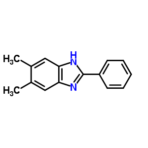 5,6-Dimethyl-2-phenyl-1h-benzo[d]imidazole Structure,14313-45-2Structure