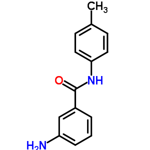 3-Amino-n-(4-methylphenyl)benzamide Structure,14315-26-5Structure