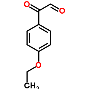 2-(4-乙氧基苯基)-2-氧代乙醛結(jié)構(gòu)式_14333-52-9結(jié)構(gòu)式