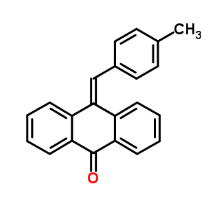 9(10H)-anthracenone,10-[(4-methylphenyl)methylene]- Structure,14343-95-4Structure