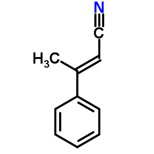 2-Butenenitrile,3-phenyl- Structure,14368-40-2Structure