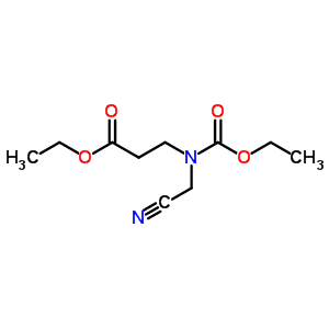 B-alanine,n-carboxy-n-(cyanomethyl)-, diethyl ester (6ci,7ci,8ci) Structure,1438-40-0Structure