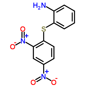 Benzenamine,2-[(2,4-dinitrophenyl)thio]- Structure,14393-62-5Structure