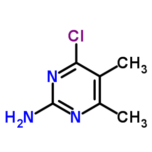 4-Chloro-5,6-dimethyl-pyrimidin-2-ylamine Structure,14394-61-7Structure