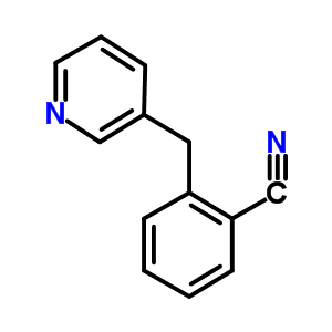 2-(Pyridin-3-ylmethyl)benzonitrile Structure,144061-52-9Structure