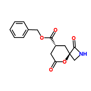 (4r,8r)-rel-1,6-二氧代-5-噁-2-氮雜螺[3.5]壬烷-8-羧酸苯甲酯結(jié)構(gòu)式_144373-56-8結(jié)構(gòu)式