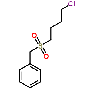 Benzene,[[(4-chlorobutyl)sulfonyl]methyl]- Structure,14633-43-3Structure