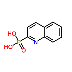 Phosphonic acid,p-2-quinolinyl- Structure,14646-14-1Structure