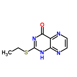 4(3H)-pteridinone,2-(ethylthio)- Structure,14684-56-1Structure