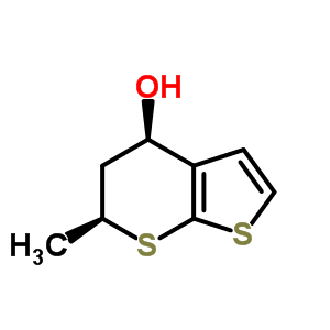 (4R,6s)-6-methyl-5,6-dihydro-4h-thieno[2,3-b]thiopyran-4-ol Structure,147086-80-4Structure