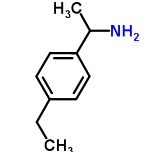 1-(4-乙基苯基)乙胺結構式_147116-33-4結構式