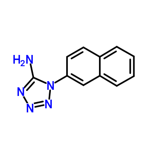 1H-tetrazol-5-amine,1-(2-naphthalenyl)- Structure,14832-57-6Structure