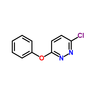 3-Chloro-6-phenoxypyridazine Structure,1490-44-4Structure