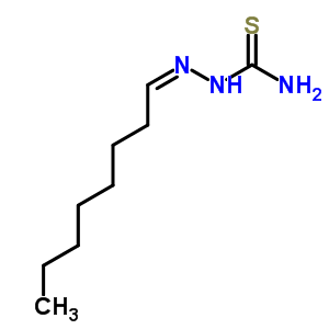 Hydrazinecarbothioamide,2-octylidene- Structure,14942-74-6Structure