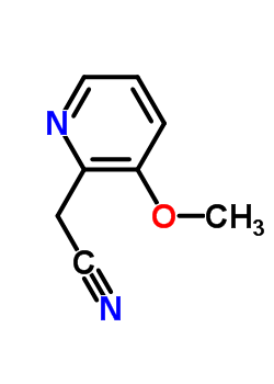 2-Pyridineacetonitrile,3-methoxy-(9ci) Structure,149489-09-8Structure