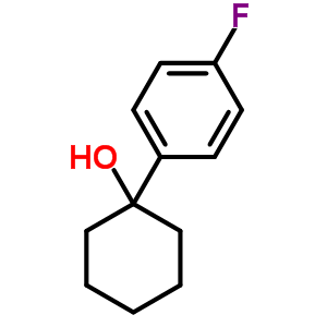 Cyclohexanol,1-(4-fluorophenyl)- Structure,1496-36-2Structure