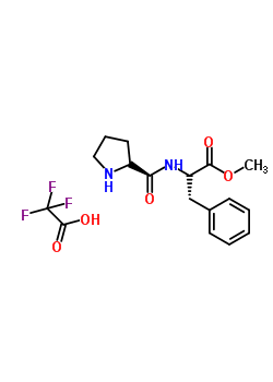 Methyl l-prolyl-l-phenylalaninate trifluoroacetate (1:1) Structure,149673-08-5Structure