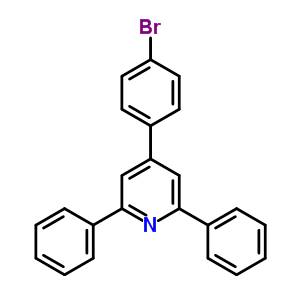 4-(4-Bromophenyl)-2,6-diphenylpyridine Structure,1498-81-3Structure