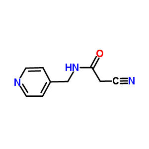 2-Cyano-n-(pyridin-4-ylmethyl)acetamide Structure,15029-28-4Structure