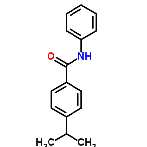 Benzamide,4-(1-methylethyl)-n-phenyl- Structure,15088-90-1Structure