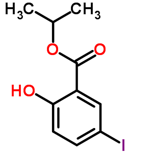 Isopropyl 2-hydroxy-5-iodobenzoate Structure,15125-87-8Structure