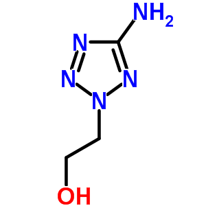 2H-tetrazole-2-ethanol,5-amino- Structure,15284-30-7Structure