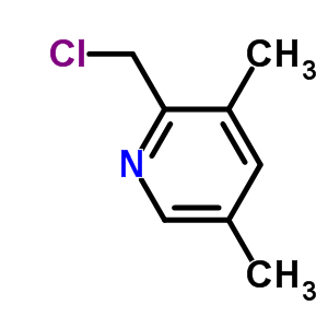 Pyridine, 2-(chloromethyl)-3,5-dimethyl- Structure,153476-69-8Structure