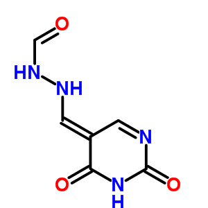 N-[[(e)-(2,4-dioxopyrimidin-5-ylidene)methyl]amino]formamide Structure,15352-89-3Structure