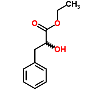 2-羥基-3-苯基丙酸乙酯結(jié)構(gòu)式_15399-05-0結(jié)構(gòu)式