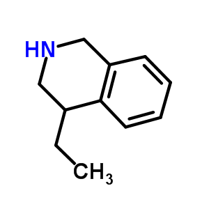 4-乙基-1,2,3,4-四氫異喹啉結(jié)構(gòu)式_154140-71-3結(jié)構(gòu)式