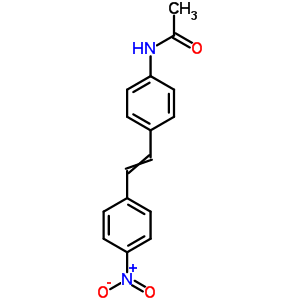 N-[4-[2-(4-nitrophenyl)ethenyl]phenyl]acetamide Structure,15427-50-6Structure