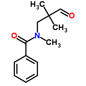 Benzamide,n-(2,2-dimethyl-3-oxopropyl)-n-methyl- Structure,15451-21-5Structure