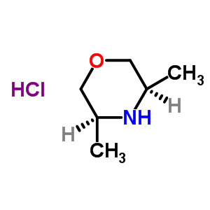 Cis-3,5-dimethyl-morpholine hydrochloride Structure,154596-17-5Structure