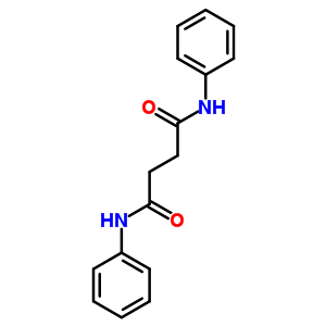 Butanediamide,n1,n4-diphenyl- Structure,15510-09-5Structure