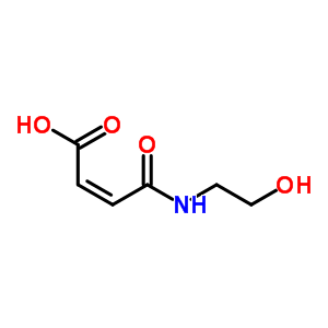 N-(2-hydroxyethyl)maleamic acid Structure,15519-86-5Structure