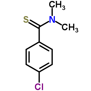 Benzenecarbothioamide,4-chloro-n,n-dimethyl- Structure,15563-46-9Structure