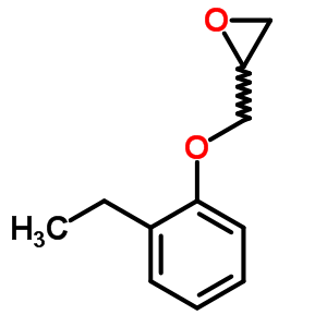 2-[(2-乙基苯氧基)甲基]-環(huán)氧乙烷結構式_15620-78-7結構式