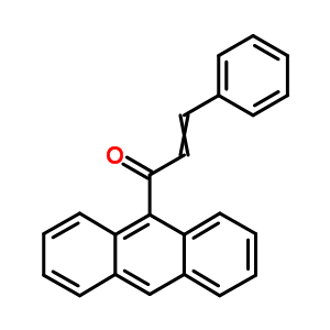 2-Propen-1-one,1-(9-anthracenyl)-3-phenyl- Structure,1564-72-3Structure