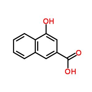 4-Hydroxynaphthalene-2-carboxylic acid Structure,1573-91-7Structure