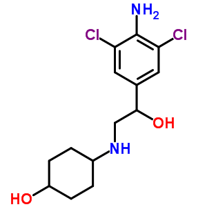 Clencyclohexerol Structure,157877-79-7Structure