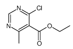 Ethyl 4-chloro-6-methylpyrimidine-5-carboxylate Structure,157981-60-7Structure