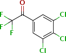 2,2,2-Trifluoro-1-(3,4,5-trichlorophenyl)ethanone Structure,158401-00-4Structure