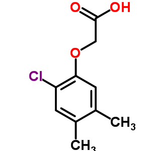 Acetic acid,2-(2-chloro-4,5-dimethylphenoxy)- Structure,1585-23-5Structure