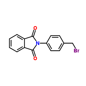 N-[4(bromomethyl)phenyl]phthalimide Structure,15870-69-6Structure