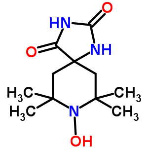 Rac-2,2,6,6-tetramethylpiperidine-n-oxyl-4, 4-(5-spirohydantoin) Structure,15871-56-4Structure